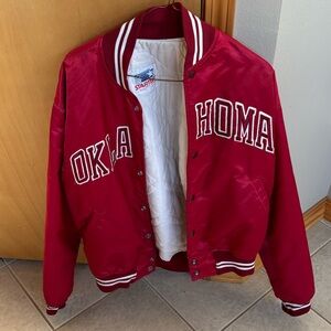 Vintage Oklahoma Starter Jacket